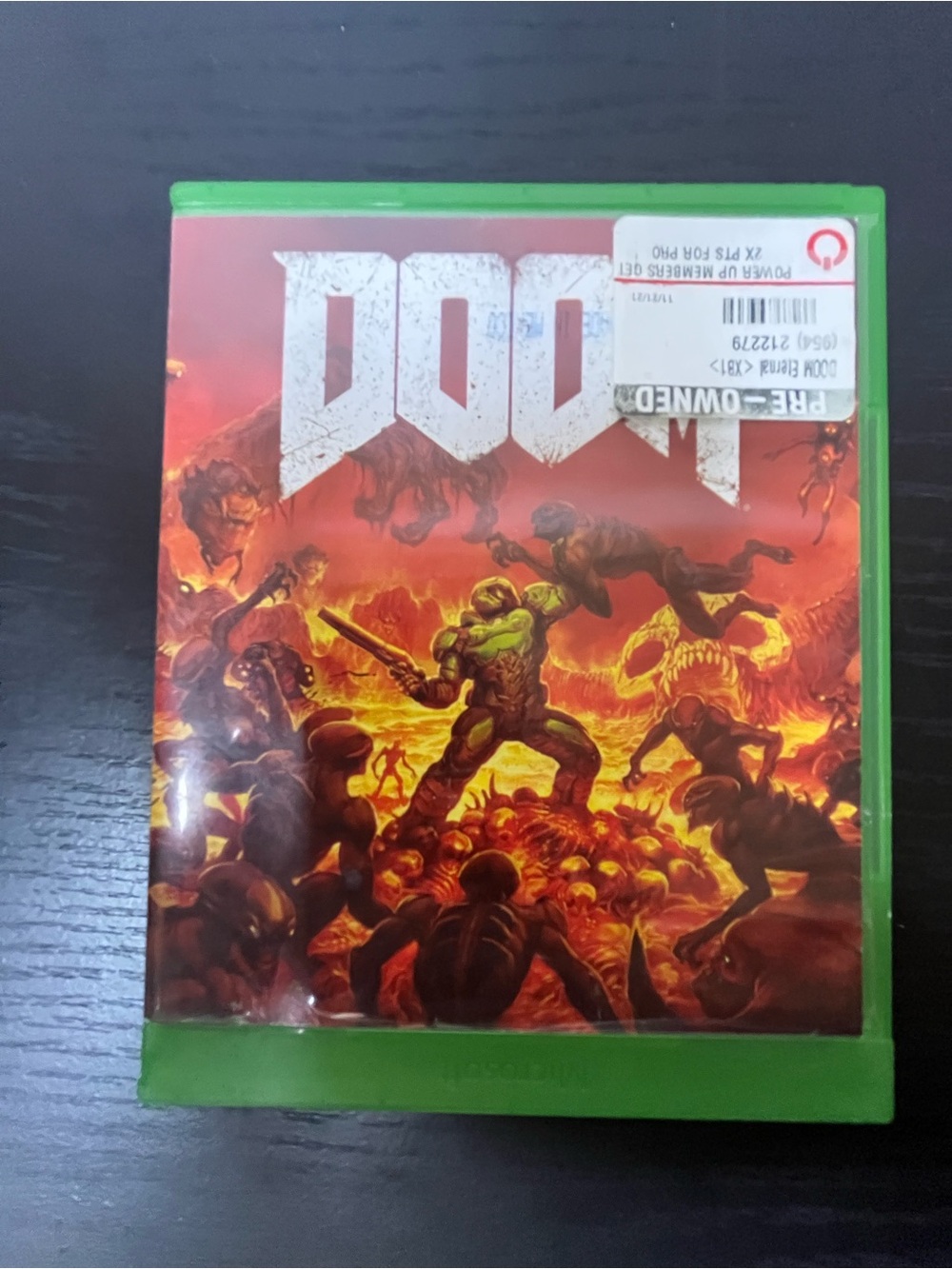 DOOM (Xbox) - Green Case Xbox Shooter Game
